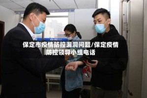保定市疫情防控漏洞问题/保定疫情防控领导小组电话