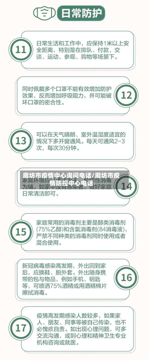 廊坊市疫情中心询问电话/廊坊市疫情防控中心电话-第3张图片